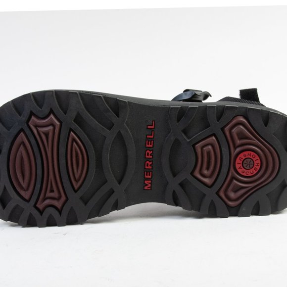 Merrell Python Black and Red Strap Sandals - Picture 4 of 5